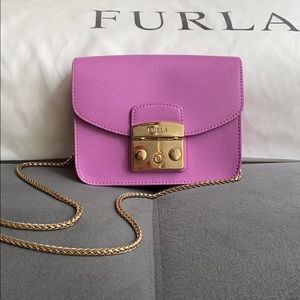 Pink Furla Metropolis